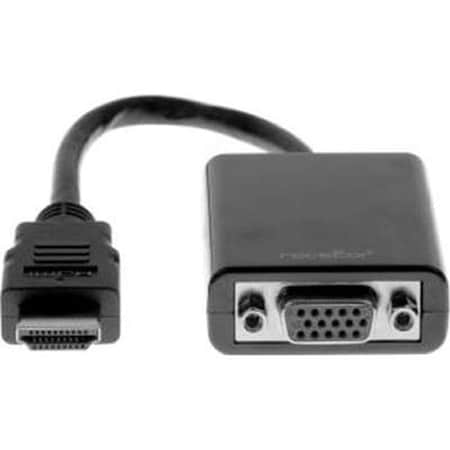 Evolve 6 ft. HDMI to VGA Adapter Male-Female - Black EV328496
